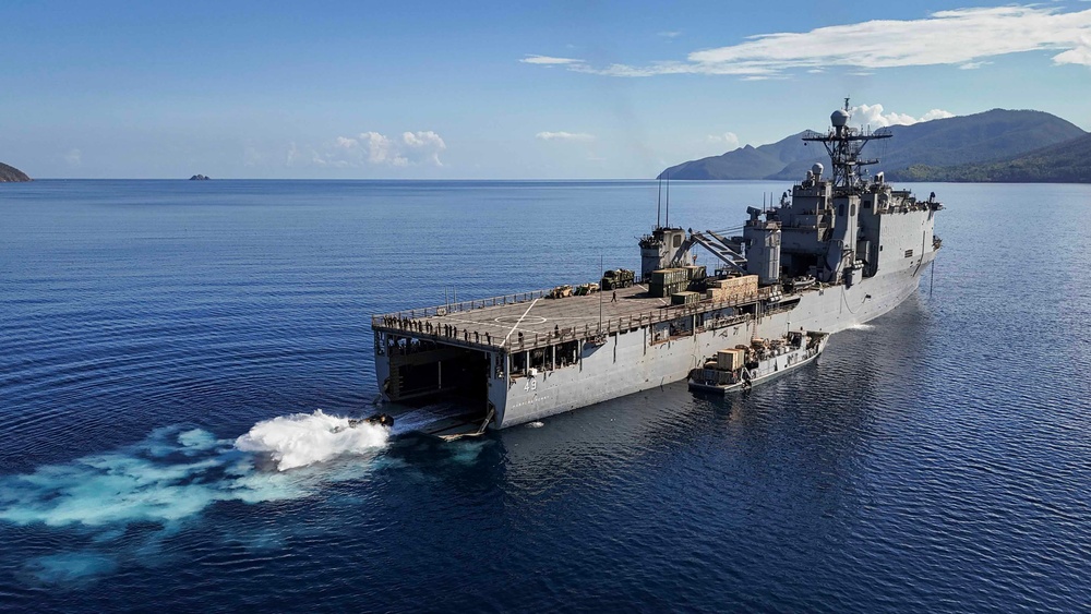 Balikatan 24: ACV Operations Aboard USS Harpers Ferry