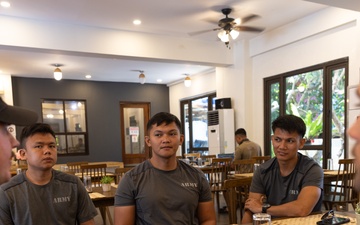 Balikatan 24: AFP Divers meet with U.S. Army 7th Dive Detachment