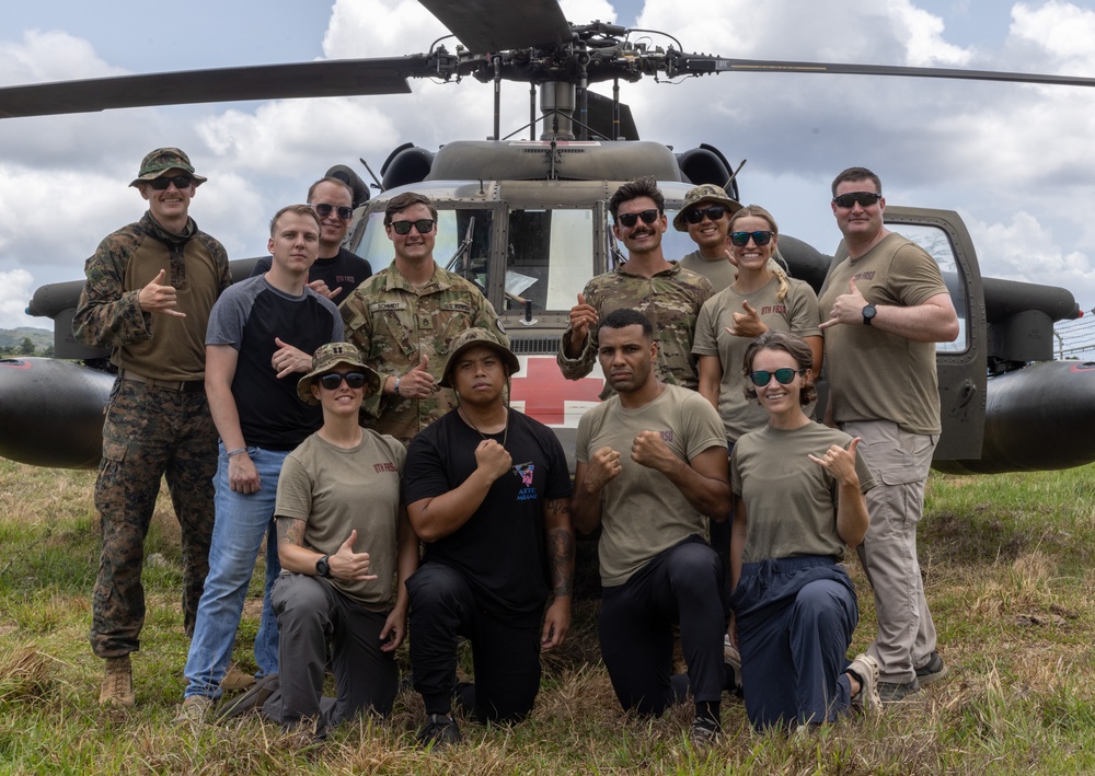 Balikatan 24: 8th FSRD conducts Medevac training with 25th CAB