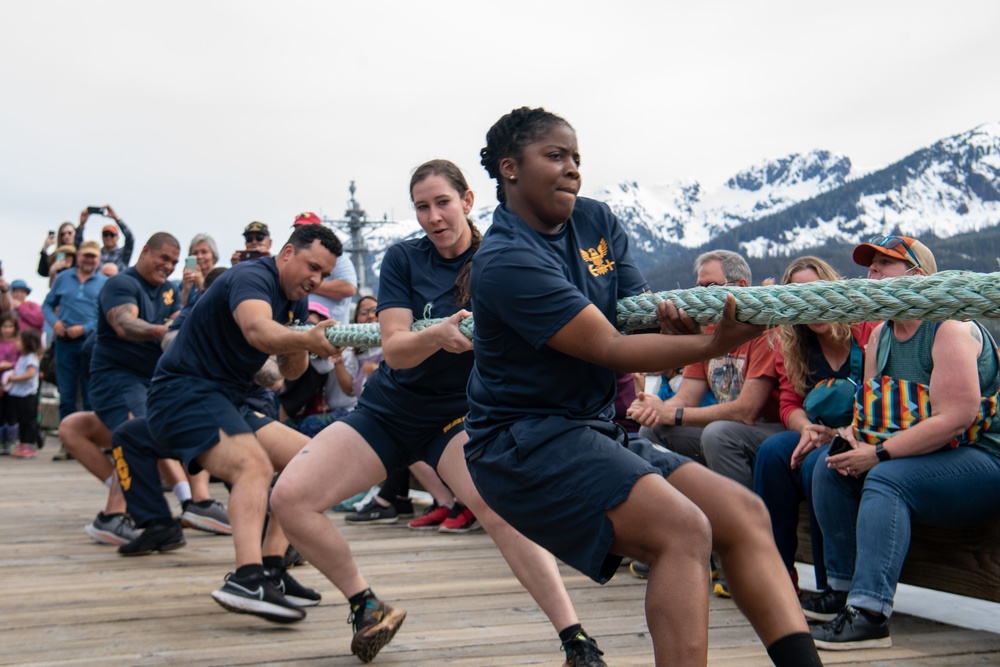 DVIDS - Images - USS William P. Lawrence (DDG 110) Attends Juneau ...