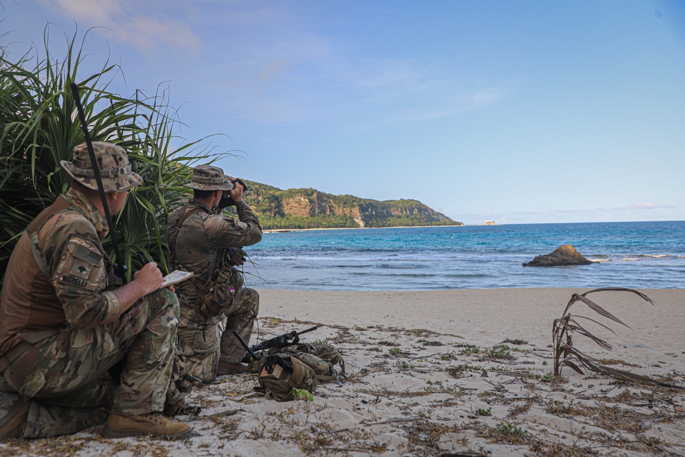 Balikatan 24: 2nd Battalion, 27th Infantry Regiment, 3rd Infantry Brigade Combat Team, 25th Infantry Division conducts reconnaissance operations with 1st Battalion, The Royal Australian Regiment