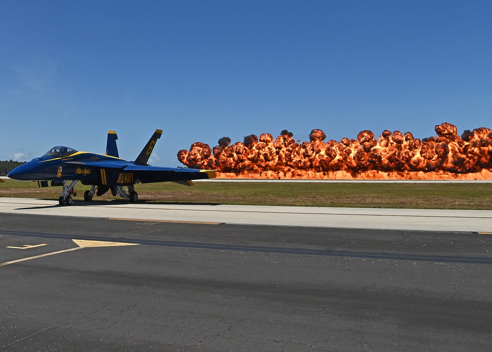 Blue Angels Perform in Vero Beach, Florida at the Vero Beach Air Show