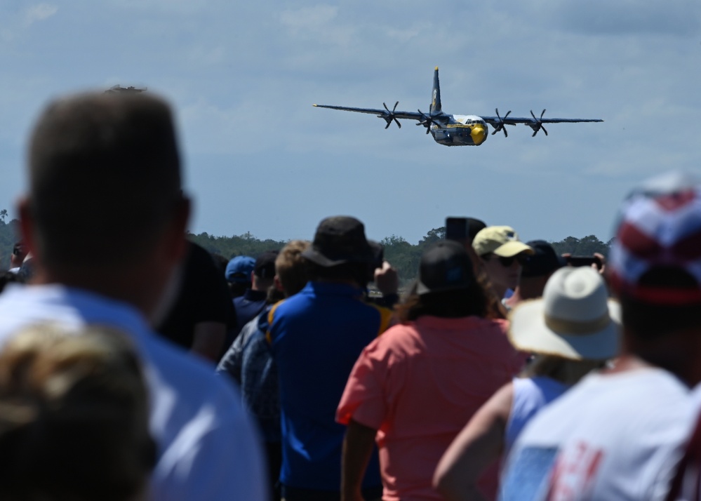 Blue Angels Perform in Vero Beach, Florida at the Vero Beach Air Show