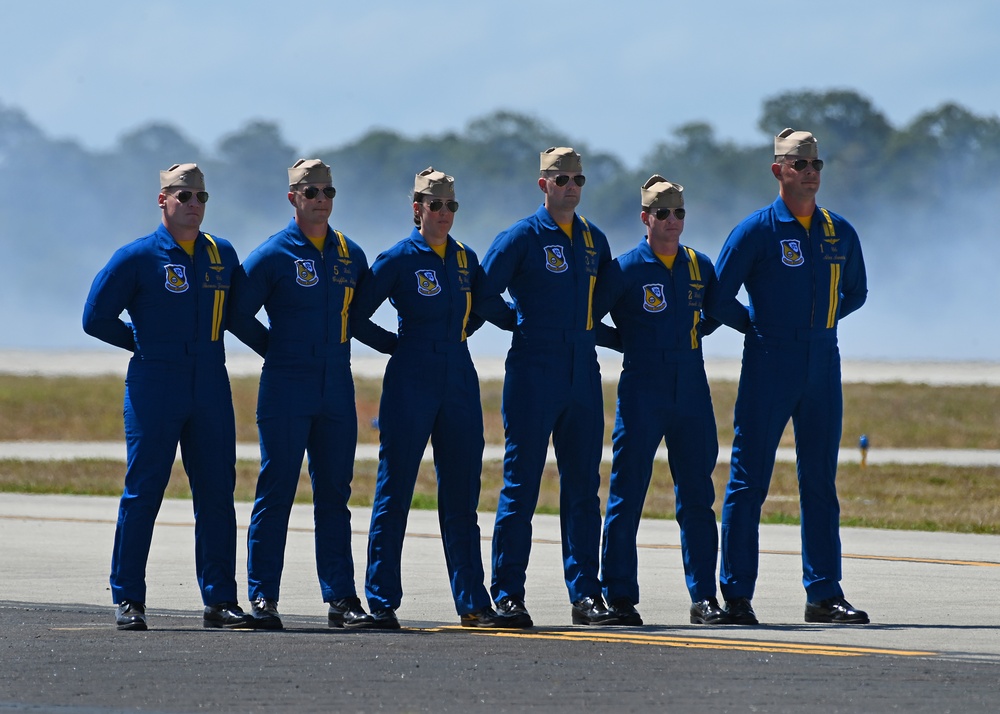 Blue Angels Perform in Vero Beach, Florida at the Vero Beach Air Show