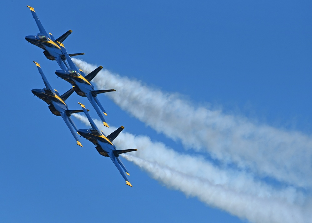 Blue Angels Perform in Vero Beach, Florida at the Vero Beach Air Show