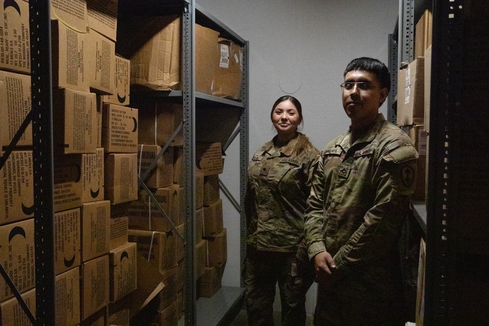 1304th Military Police Company Conduct Inventory Inspections