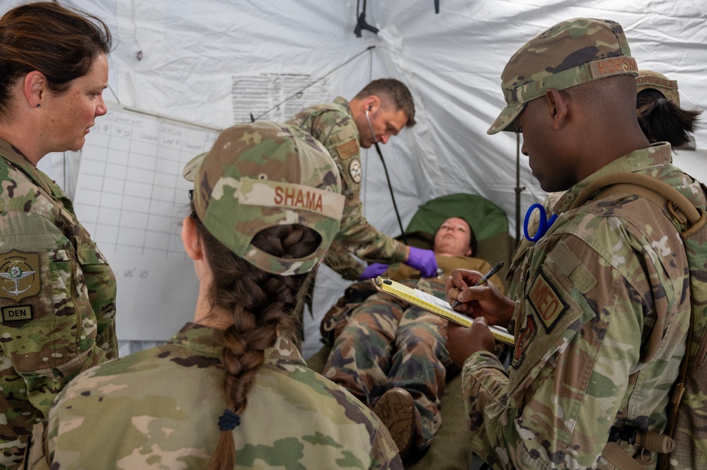 Multinational medical team sees patients during VW24