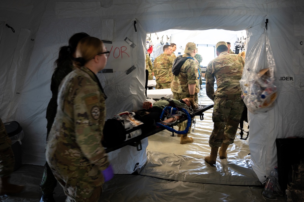 Multinational medical team sees patients during VW24