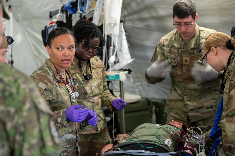 Multinational medical team sees patients during VW24