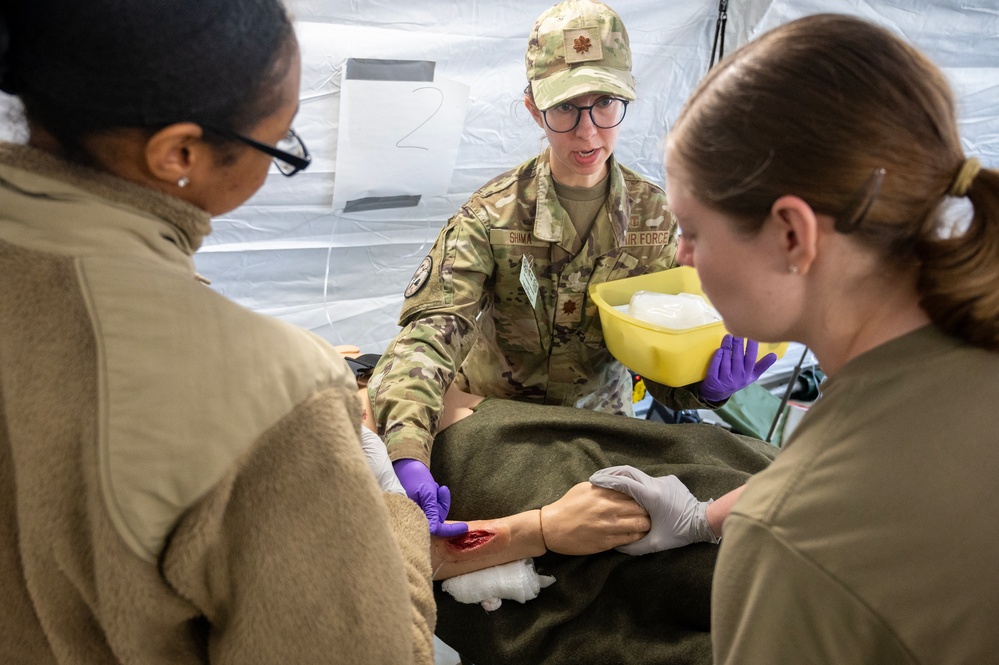 Multinational medical team sees patients during VW24