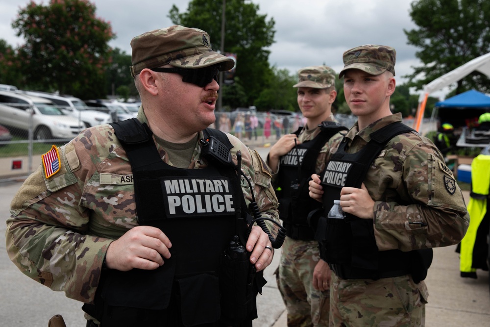 Kentucky Army National Guard Supports 150th Kentucky Derby