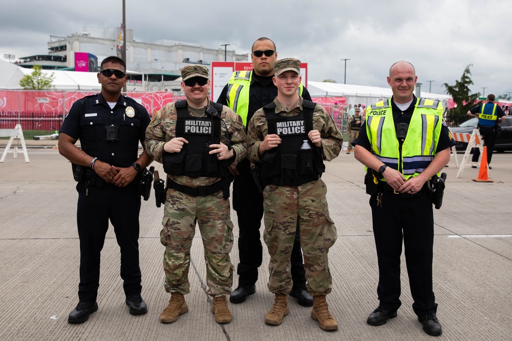 Kentucky Army National Guard Supports 150th Kentucky Derby