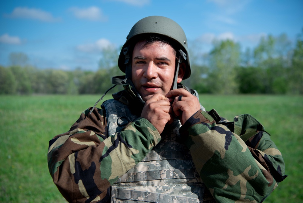 110th Wing Civil Engineering CBRN Exercise