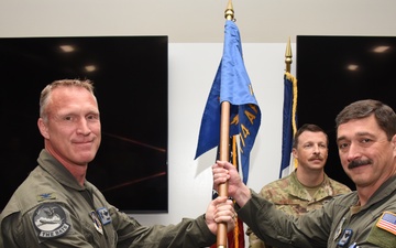 Bousquet assumes command of the 174th Air Refueling Squadron