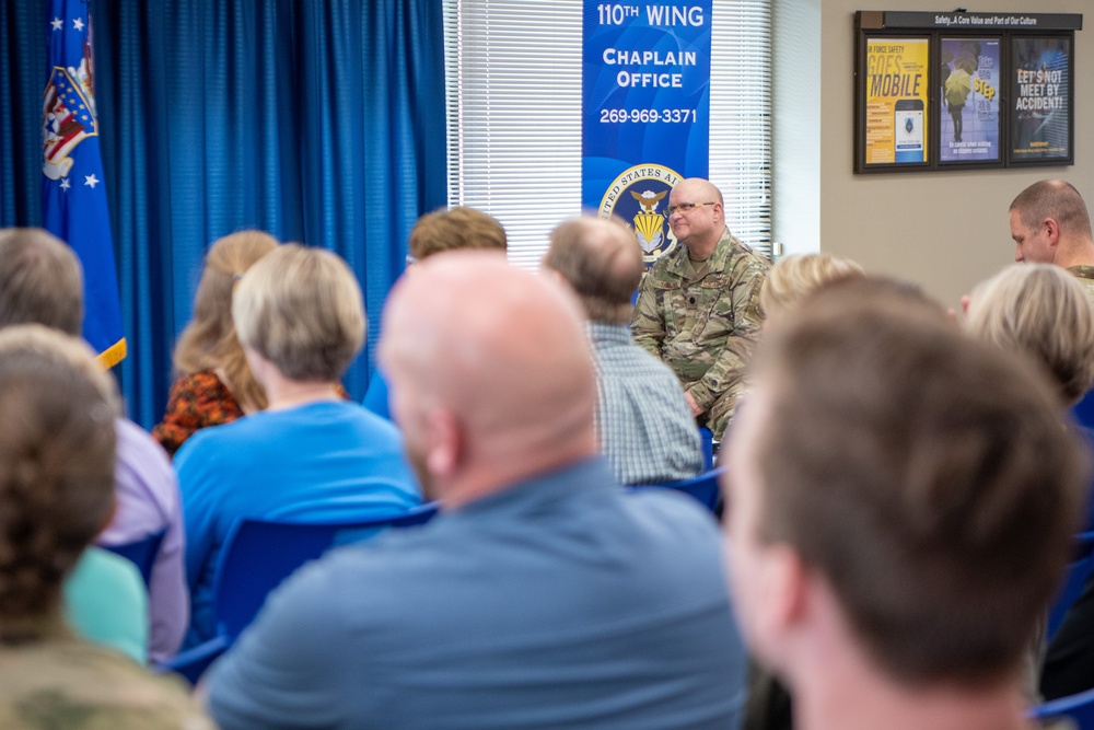 110th Wing Chaplain Kurt Taylor Retires