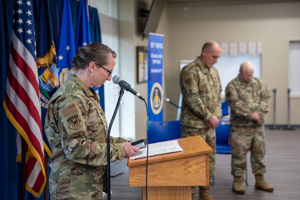 110th Wing Chaplain Kurt Taylor Retires