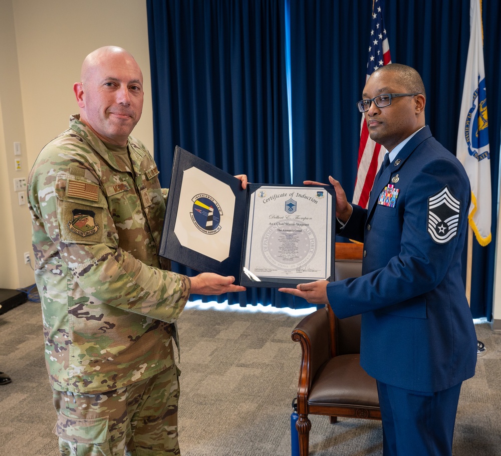 DVIDS - Images - Chief Master Sgt. Delbert Thompson Promotion 102nd ...