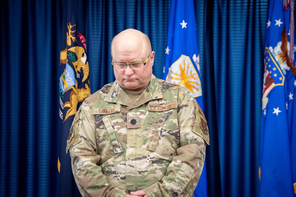 110th Wing Chaplain Kurt Taylor Retires