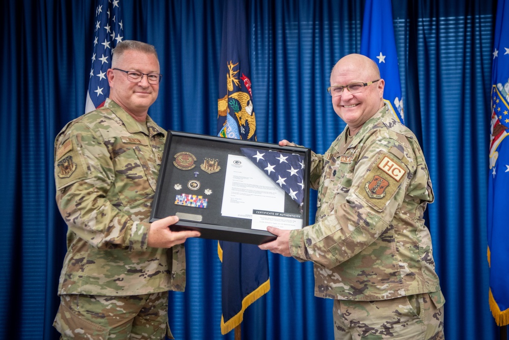 110th Wing Chaplain Kurt Taylor Retires