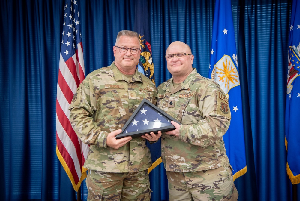 110th Wing Chaplain Kurt Taylor Retires