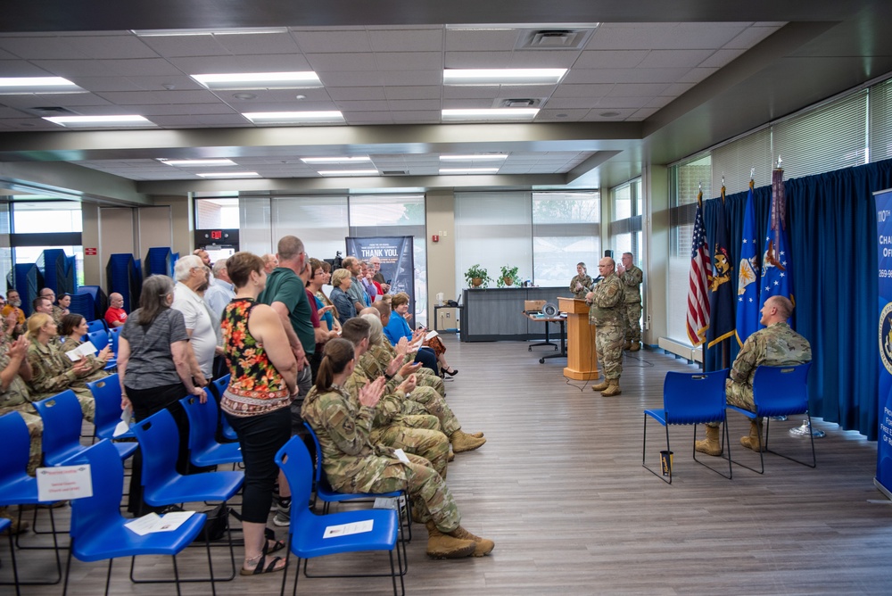 110th Wing Chaplain Kurt Taylor Retires