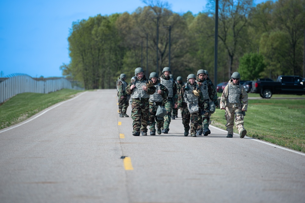 110th Wing Civil Engineering CBRN Exercise