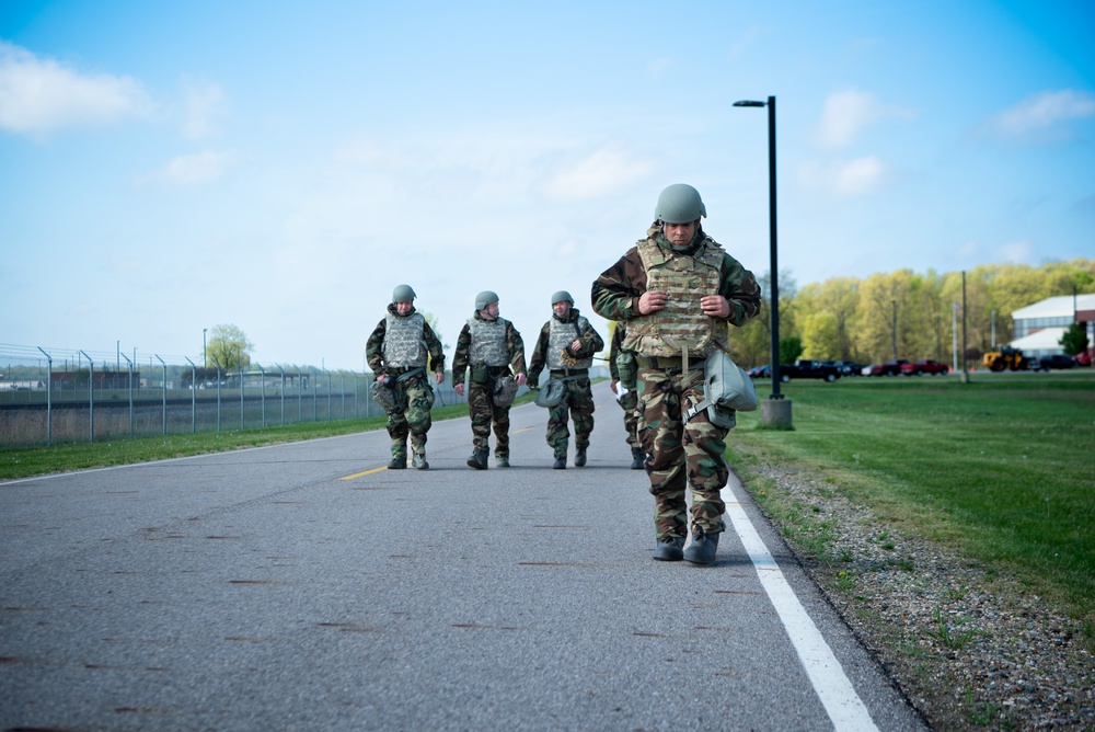 110th Wing Civil Engineering CBRN Exercise