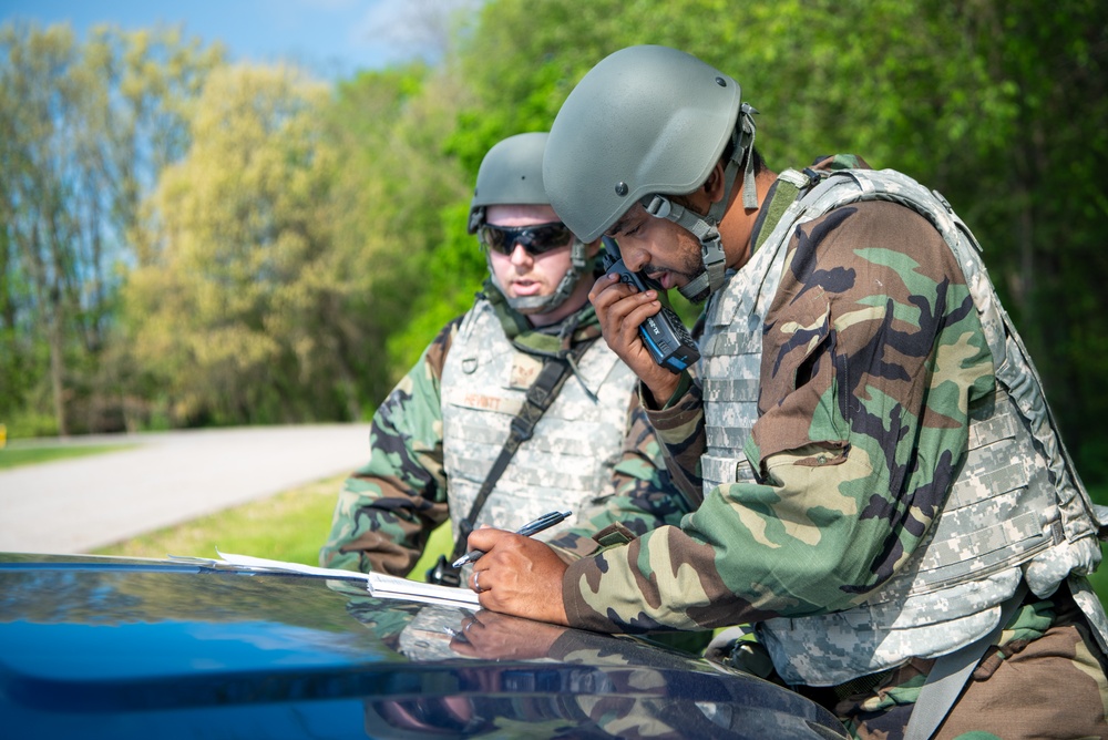 110th Wing Civil Engineering CBRN Exercise