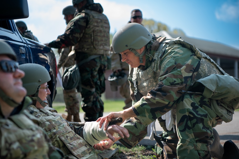 110th Wing Civil Engineering CBRN Exercise