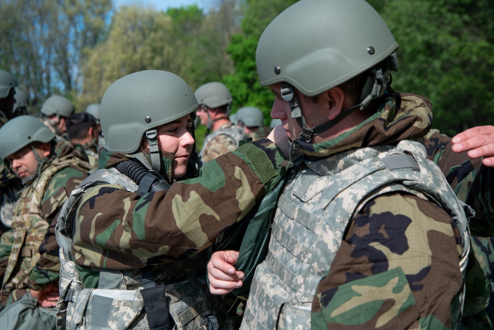 110th Wing Civil Engineering CBRN Exercise