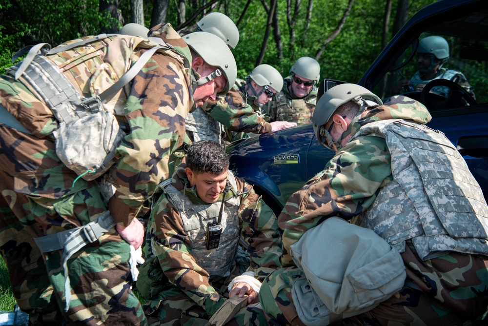 110th Wing Civil Engineering CBRN Exercise