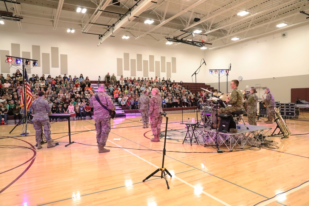 South Dakota Army National Guard Band School Recruiting Tour 2024