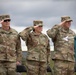 The Soldiers of the 364th Theater Public Affairs Support Element welcome their new commander.