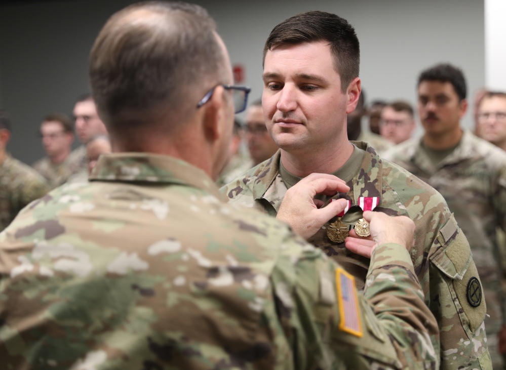 35th Division Artillery Soldiers Recognized