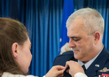 Col. Harbaugh, Deputy Commander 110th Wing Retires