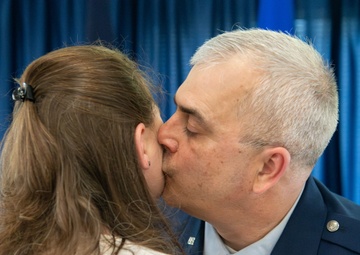 Col. Harbaugh, Deputy Commander 110th Wing Retires