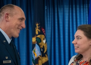 Col. Harbaugh, Deputy Commander 110th Wing Retires