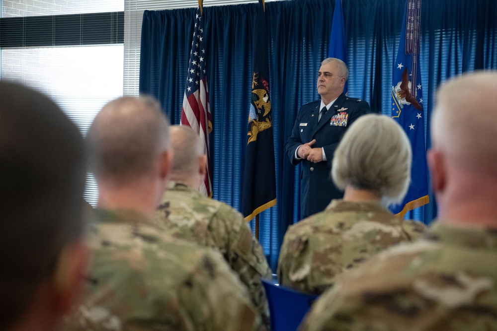 Col. Harbaugh, Deputy Commander 110th Wing Retires