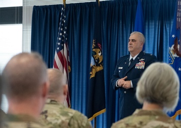 Col. Harbaugh, Deputy Commander 110th Wing Retires