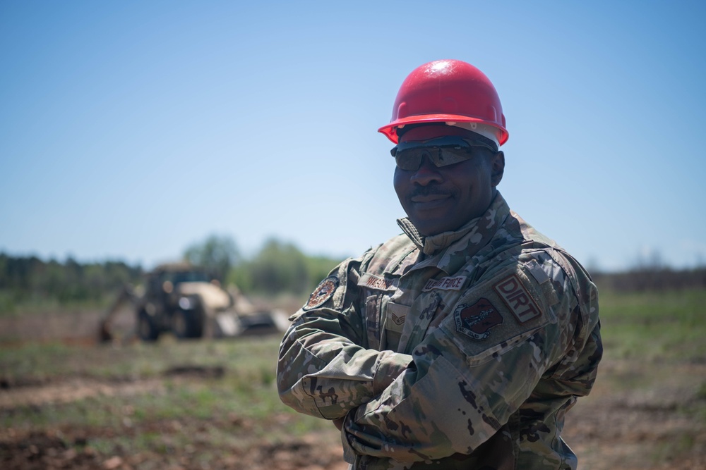 203rd RED HORSE participates in joint force training at Fort Barfoot