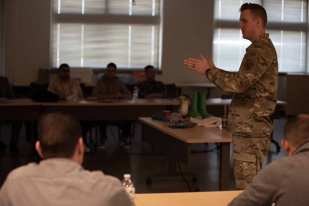 Moroccan forces received training in Utah as part of the State Partnership Program