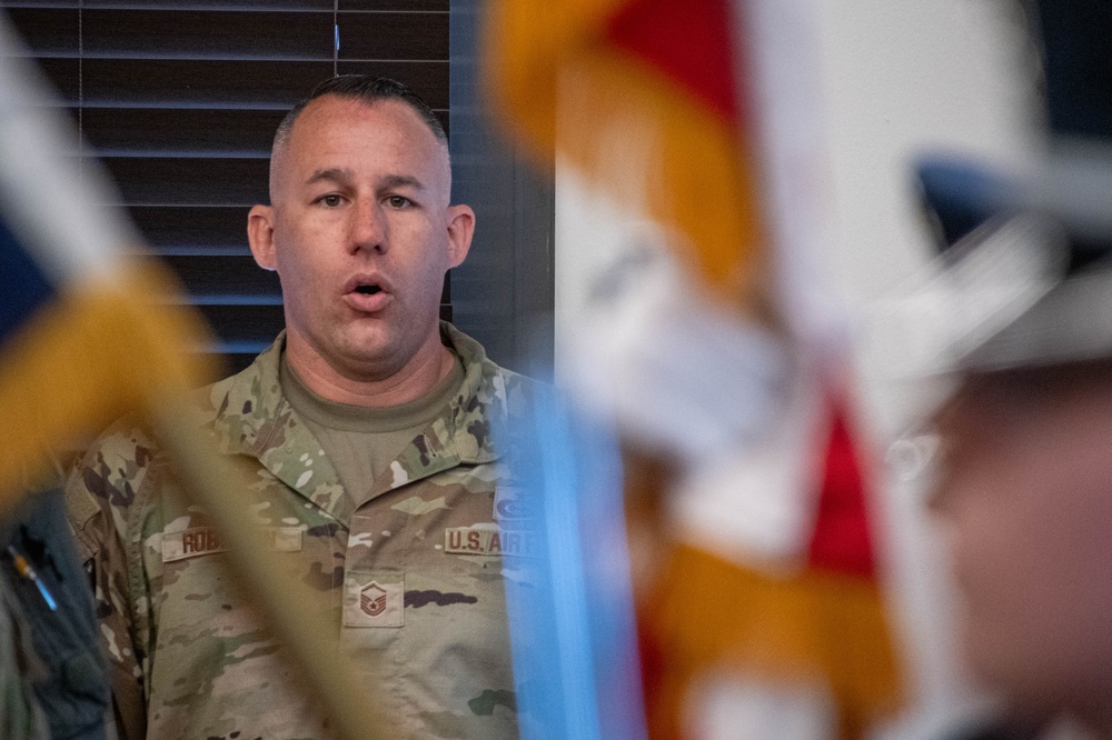 Inaugural SNCO induction at Jefferson Barracks Air National Guard Station