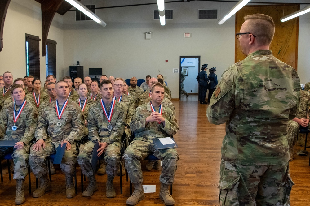 Inaugural SNCO induction at Jefferson Barracks Air National Guard Station