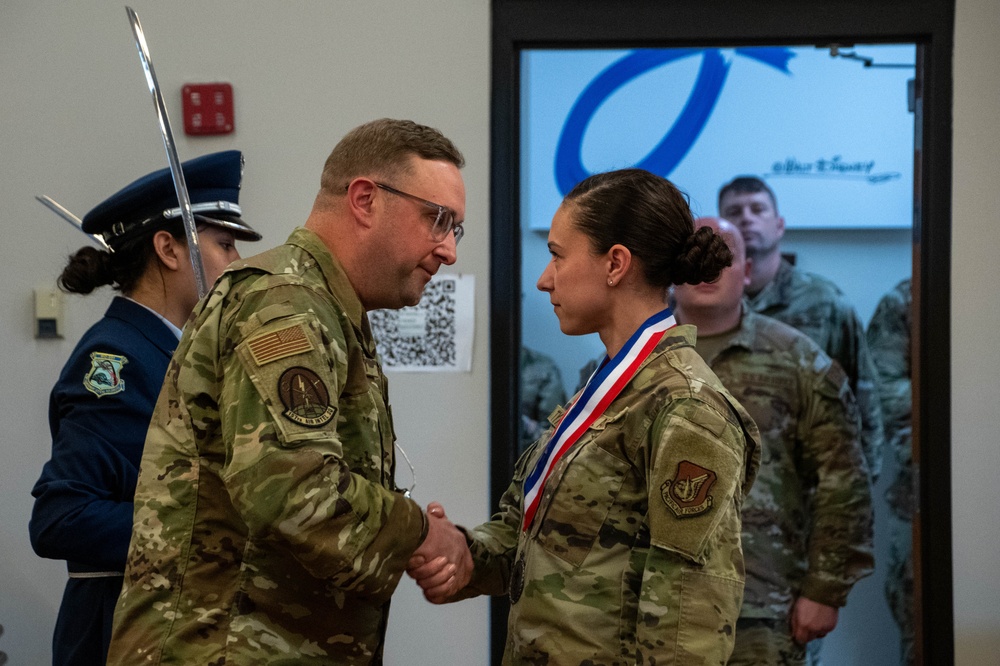 Inaugural SNCO induction at Jefferson Barracks Air National Guard Station