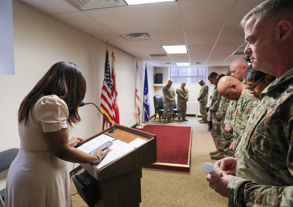 District of Columbia Army National holds Promotion for Lt. Col Andrew Graham