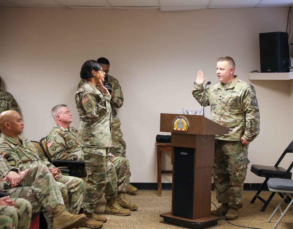 District of Columbia Army National Guard holds Promotion Ceremony for Lt. Col. Graham