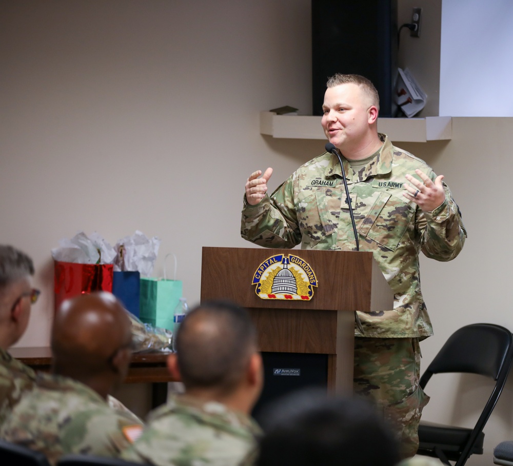 District of Columbia Army National Guard holds Promotion Ceremony for Lt. Col. Graham