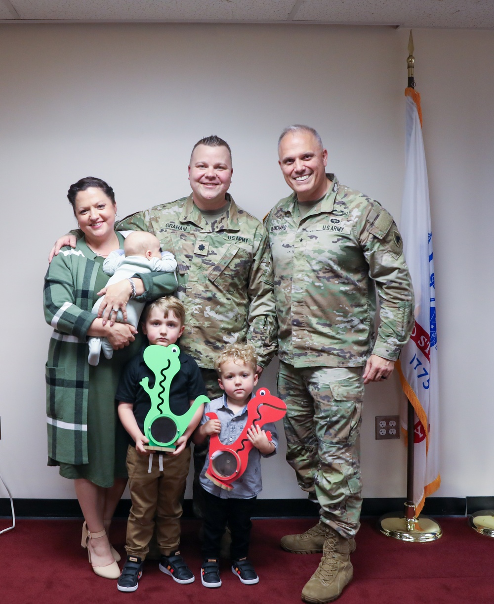 District of Columbia Army National Guard holds Promotion Ceremony for Lt. Col. Graham