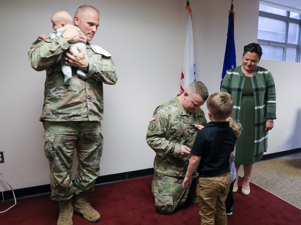 District of Columbia Army National Guard holds Promotion Ceremony for Lt. Col. Graham