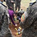 Members of the Joint Theater Forensic Analysis Center train Tunisian Armed Forces at a simulated bomb site at African Lion 2024